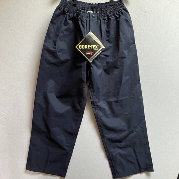 NWT Logistk GORE-TEX Men's Black Rain Waterproof Pants Sz L - Picture 1 of 11